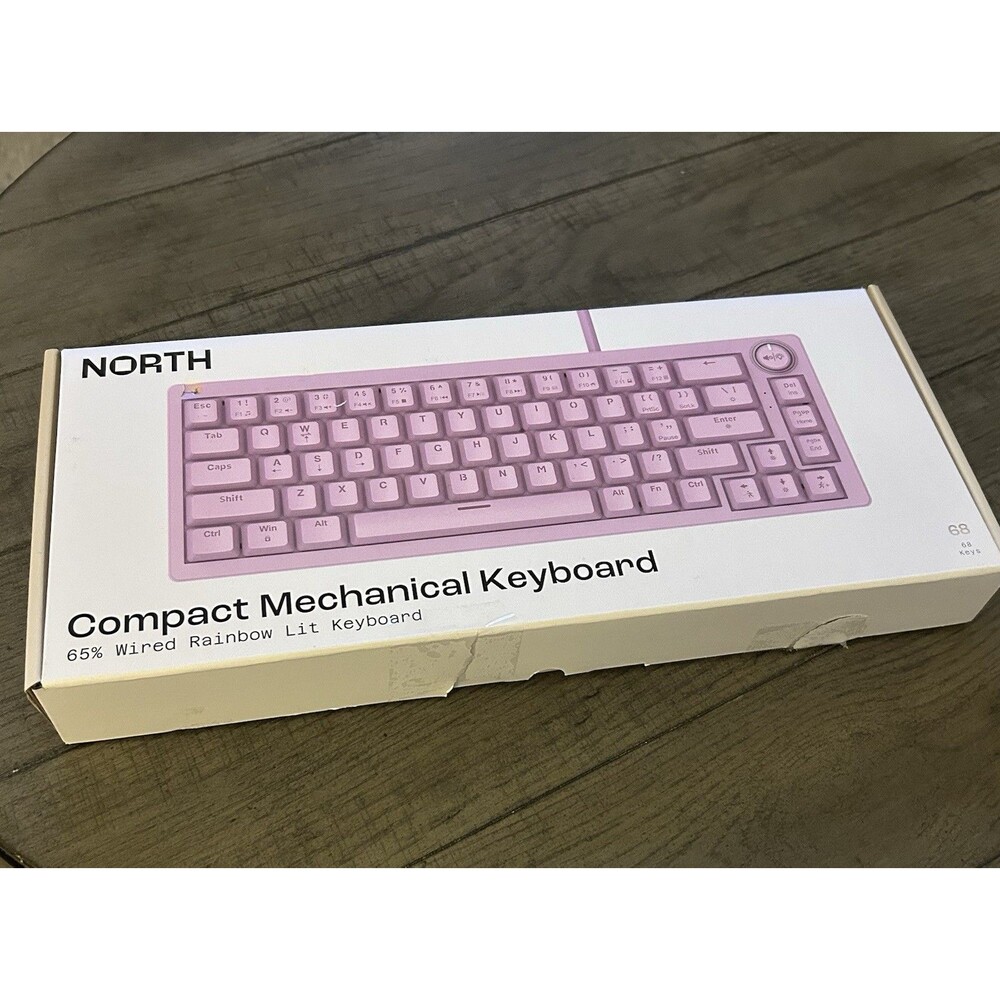 North Pink Compact Mechanical Keyboard